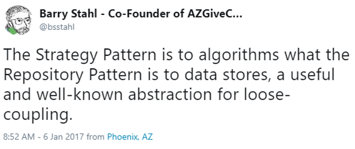 Strategy Pattern Tweet.png