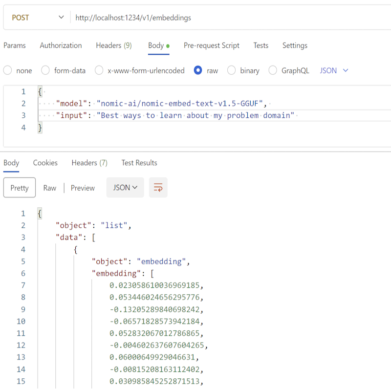 Postman - Get Embedding from Local Model.png
